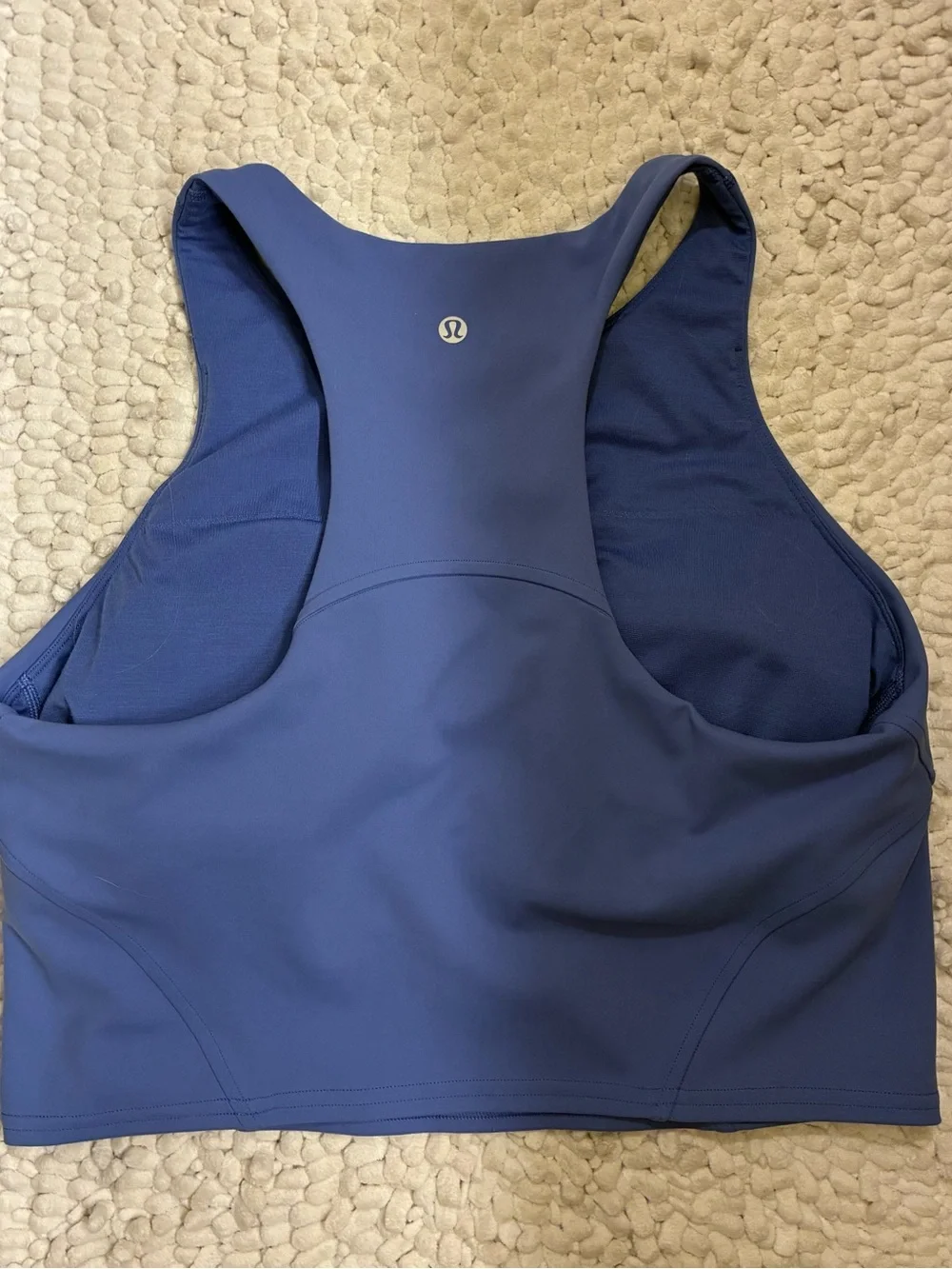 Lululemon invigorate tank periwinkle Sz 12